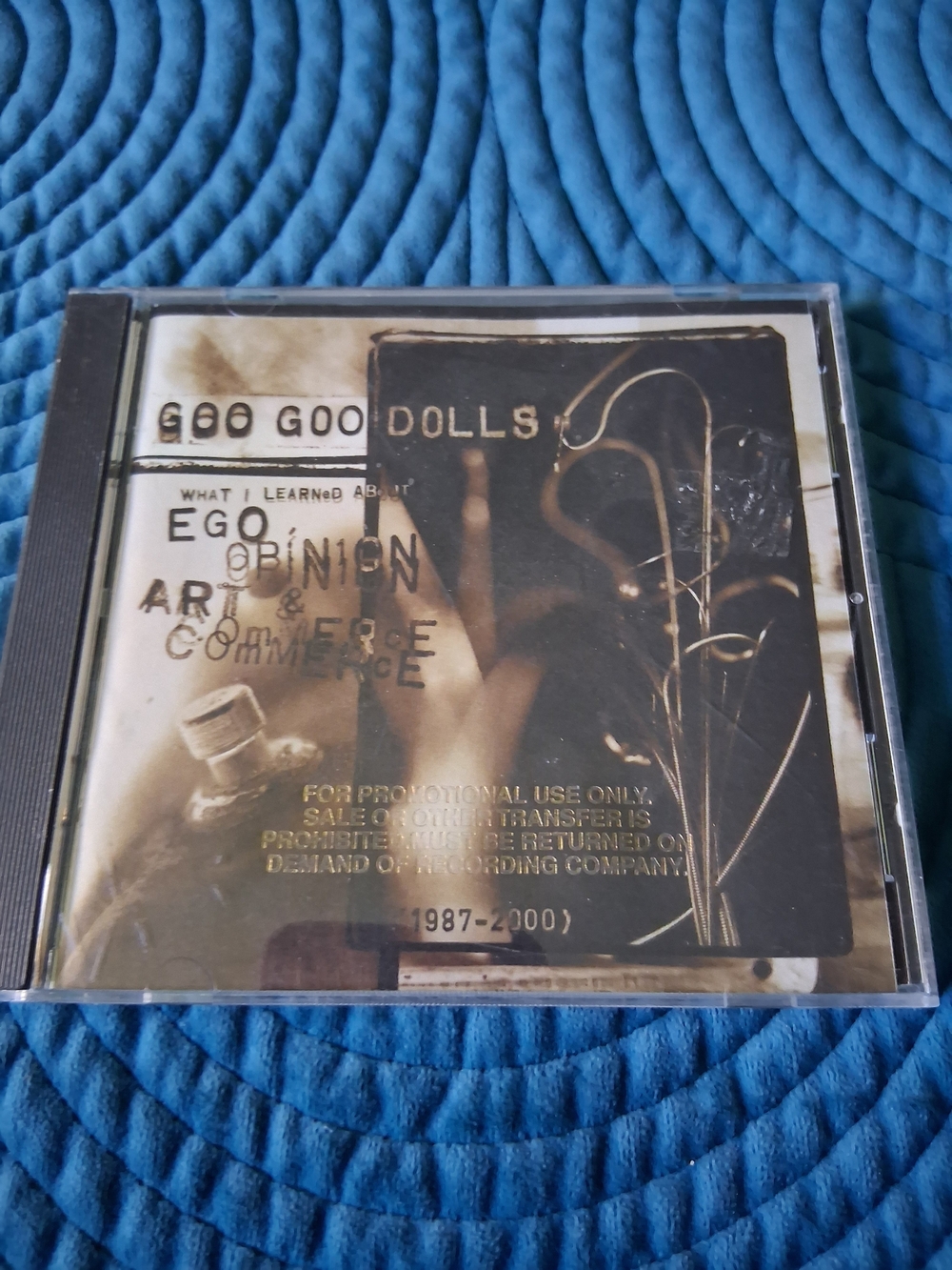 Goo Goo Dolls - What I Learned About Ego, Opinion, Art & Commerce CD